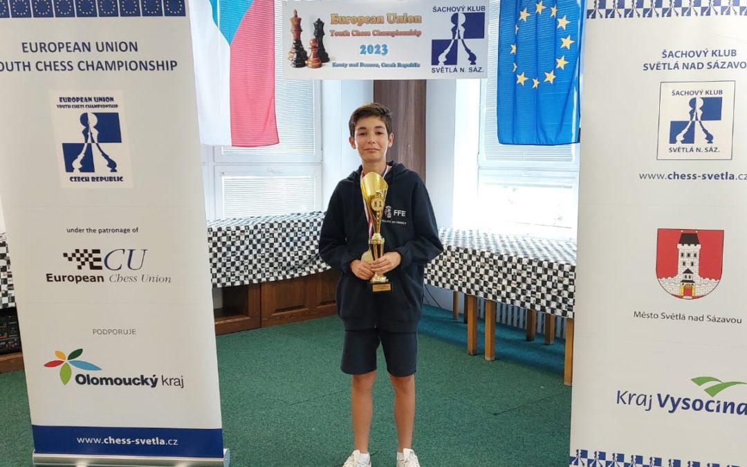LOUIS CHAMPION DE L’UNION EUROPÉENNE U14 !!!!! 🥇🇫🇷🤩💪